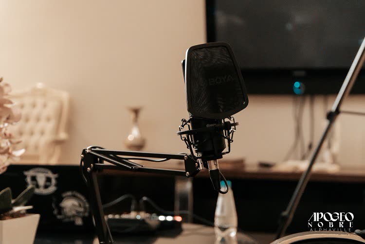 Estúdio de podcast da Apogeo Nobre, foto 4